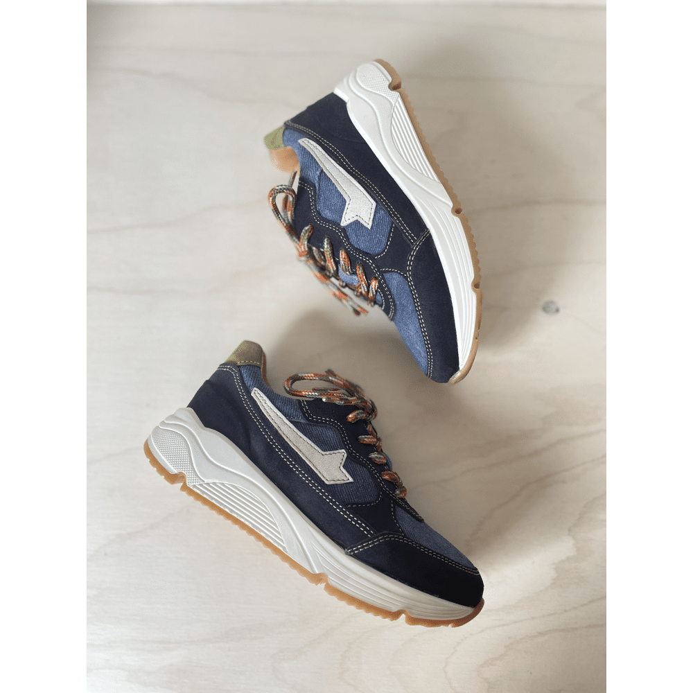 Romagnoli - Sneaker Runner - Jeans Blu
