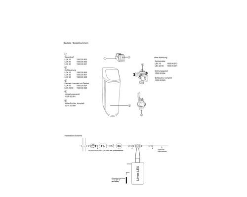 Onthardingssysteem SYR LEX 1500 Connect LEX 10 1500.00.010