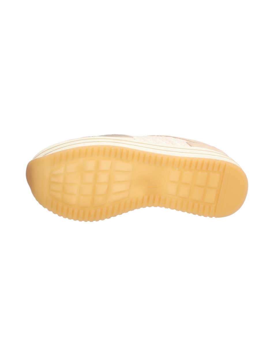 Lederkombination Sneaker