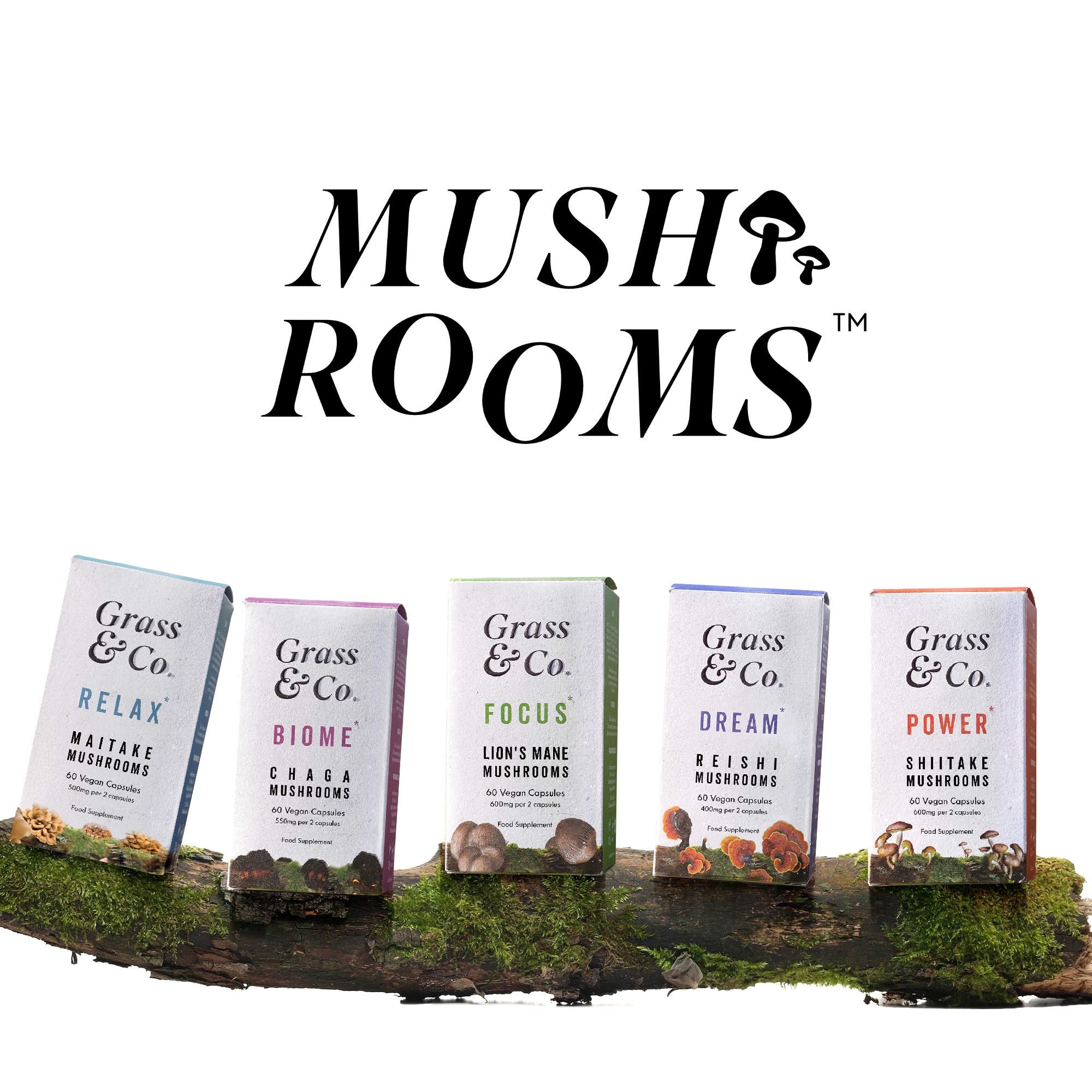 Grass & Co. Shiitake-Vitalpilz-kapseln
