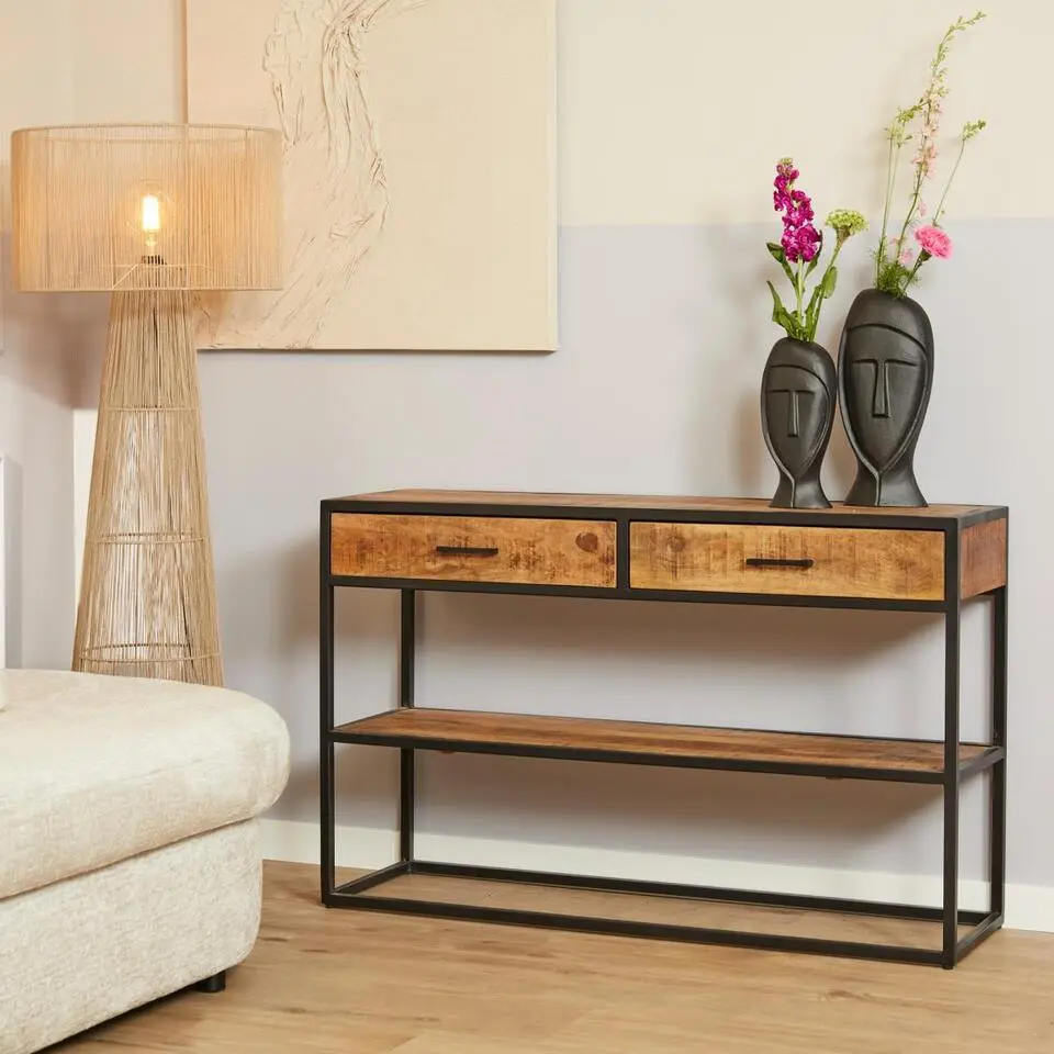 StarFurn - Sidetable Denver - 120 cm - naturel
