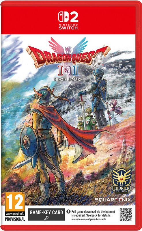Square Enix - Dragon Quest I & II HD-2D Remastered - Nintendo Switch - RPG