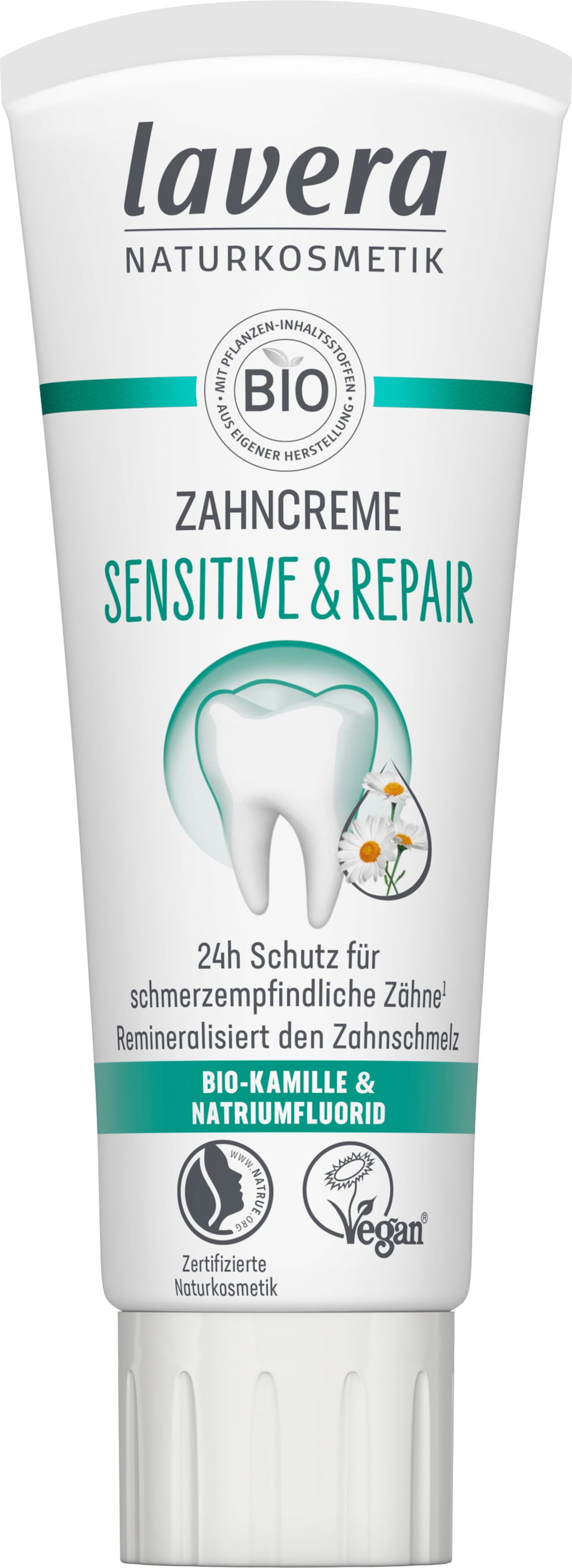 lavera  Zahncreme Sensitive & Repair, 75 ml