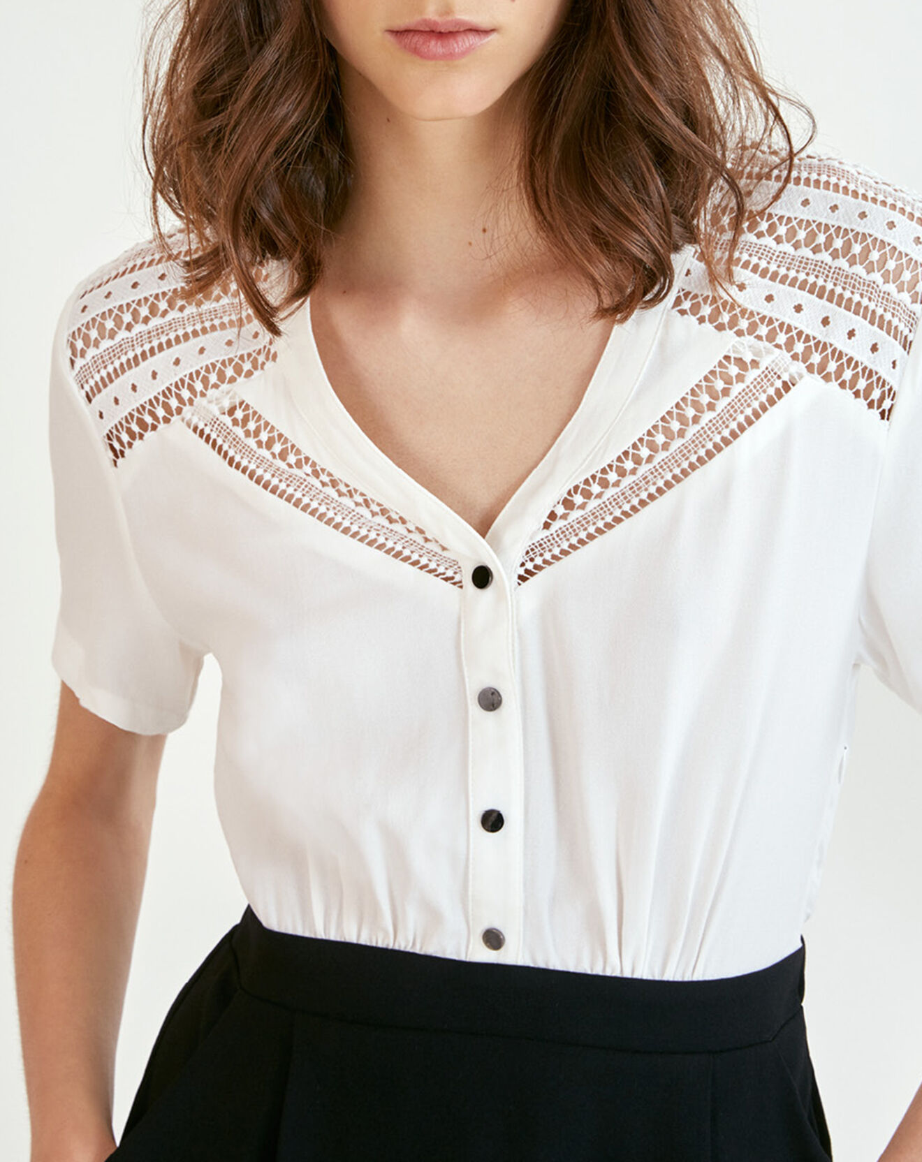 Suncoo Robe Cristal blanc/noir
