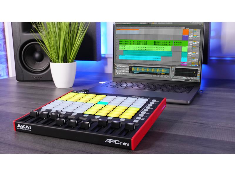Akai Controller APC Mini – MK2 Ultimative, kompakte Lösung für die Musikproduktion in jeder Umgebung