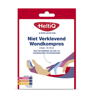 HeltiQ Brandwonden Pakket 4 stuks
