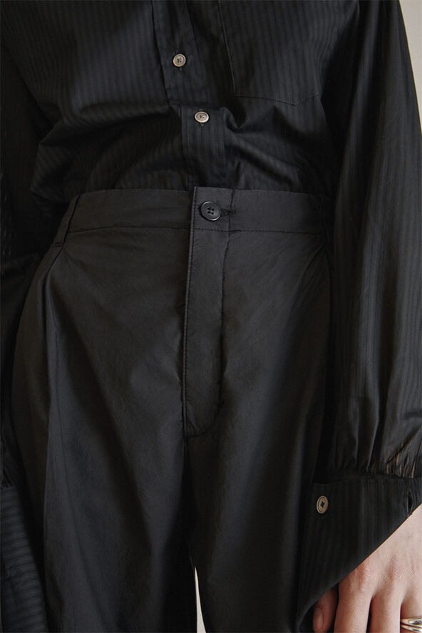 Hope LUNGO TROUSERS Black cotton