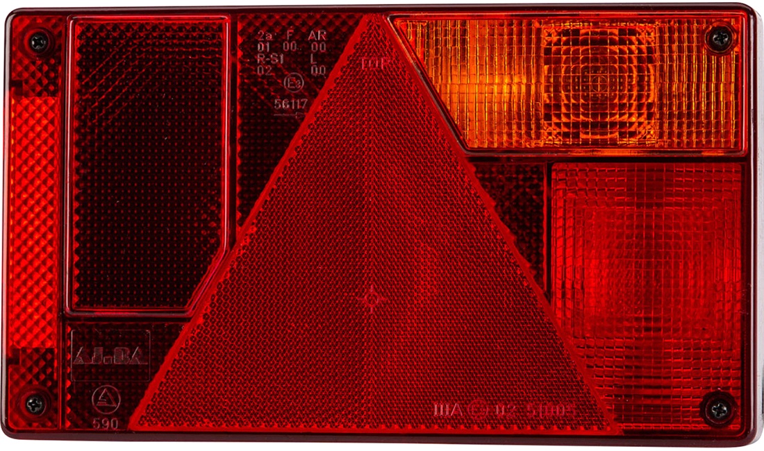 Multifunktionslygte 238x138x52mm