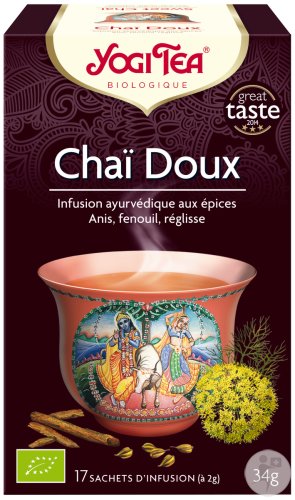 Yogi Tea Chaï Doux 17 Sachets Infusion