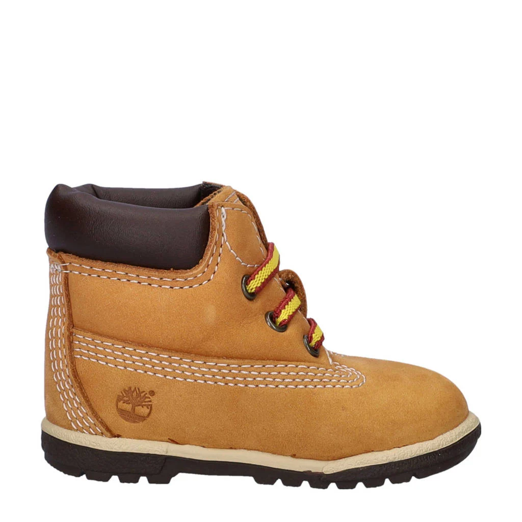 Timberland Crib Bootiesuède baby veterboots oker