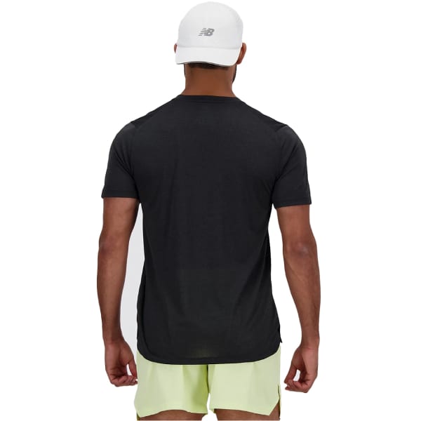 Short trail NEW BALANCE NEW BALANCE ATHLETICS SHORT SLEEVE BLACK