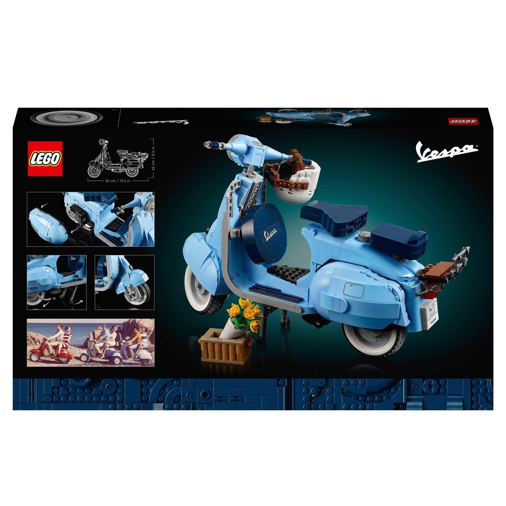 LEGO Icons 10298 Vespa 125 Roller Modellbausatz für Erwachsene