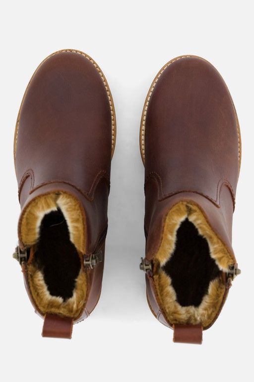 Panama Jack Pauline B9 Enkellaarsjes cognac
