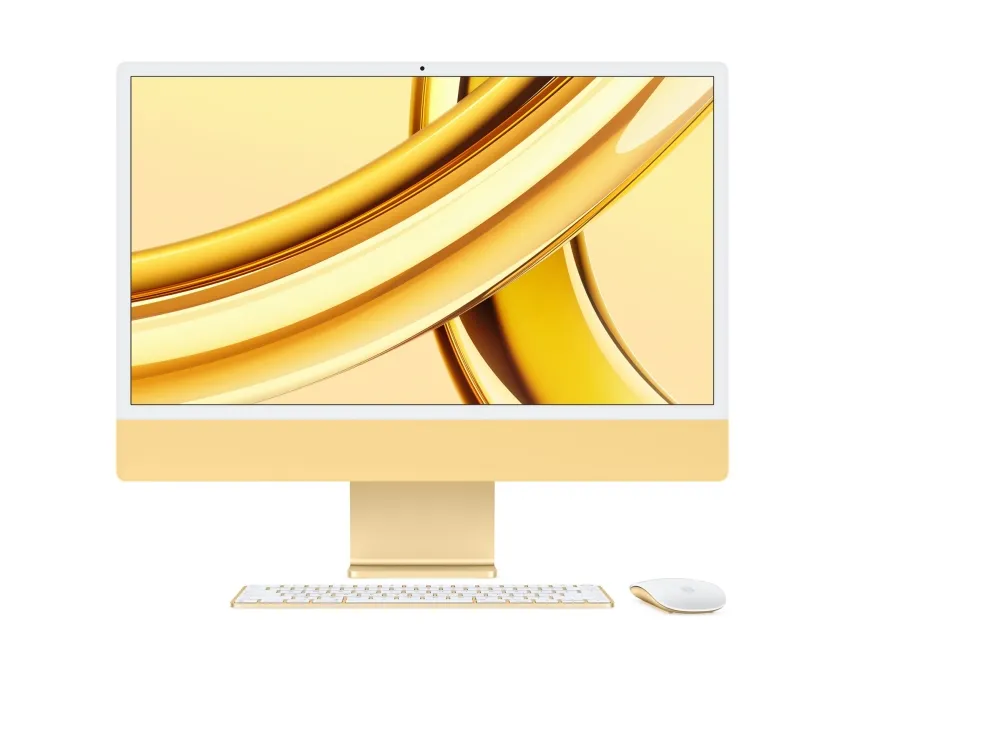 Apple iMac with 4.5K Retina display - Alt-i-én M4 - RAM 16 GB - SSD 256 GB - Apple M4 10-core - Gigabit Ethernet, IEEE 802.11ax (Wi-Fi 6E), Bluetooth 5.3 - macOS Sequoia 15.0 - skærm: LED 24
