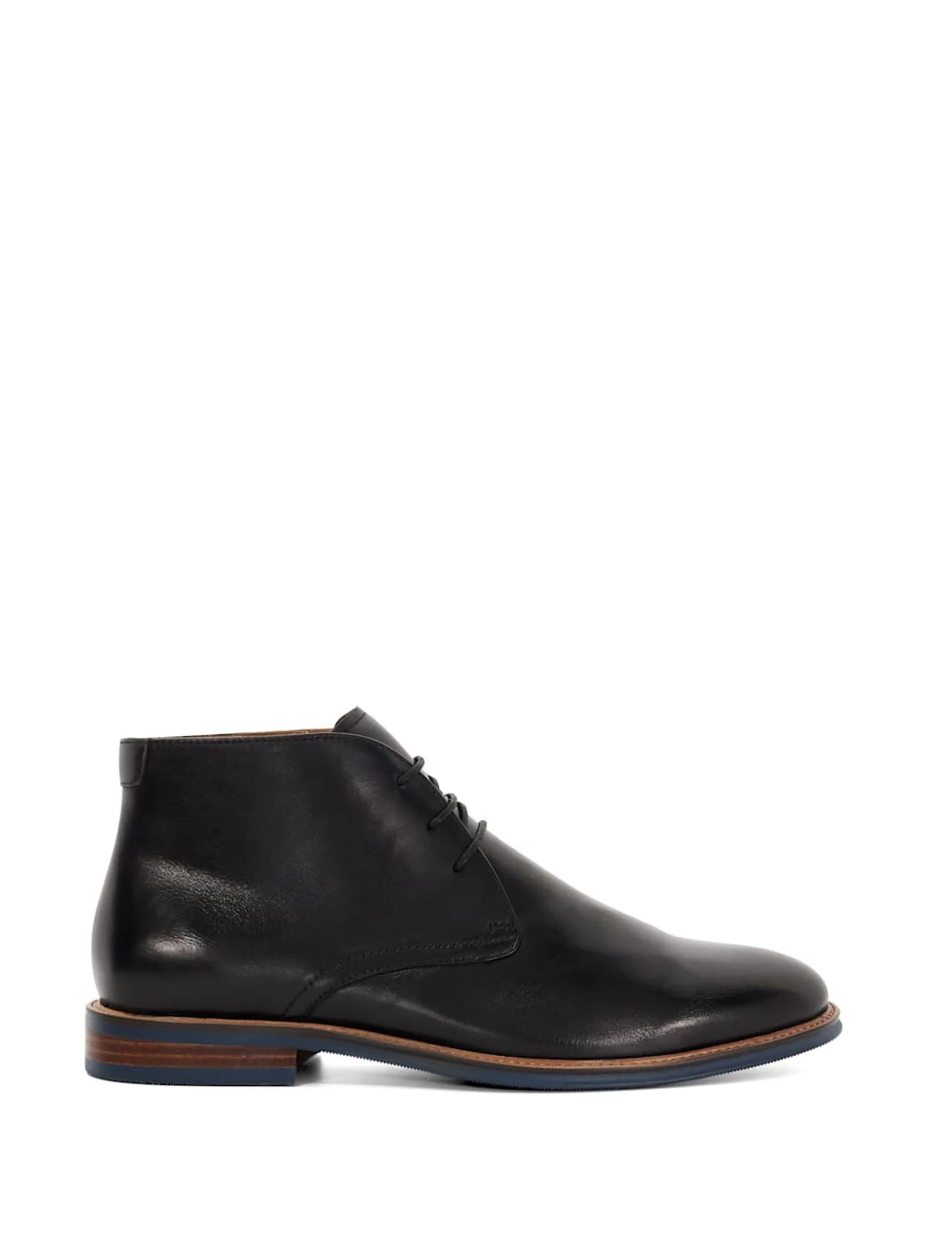 Zwart - Dune London Millers Chukka Boots met Comfortzool