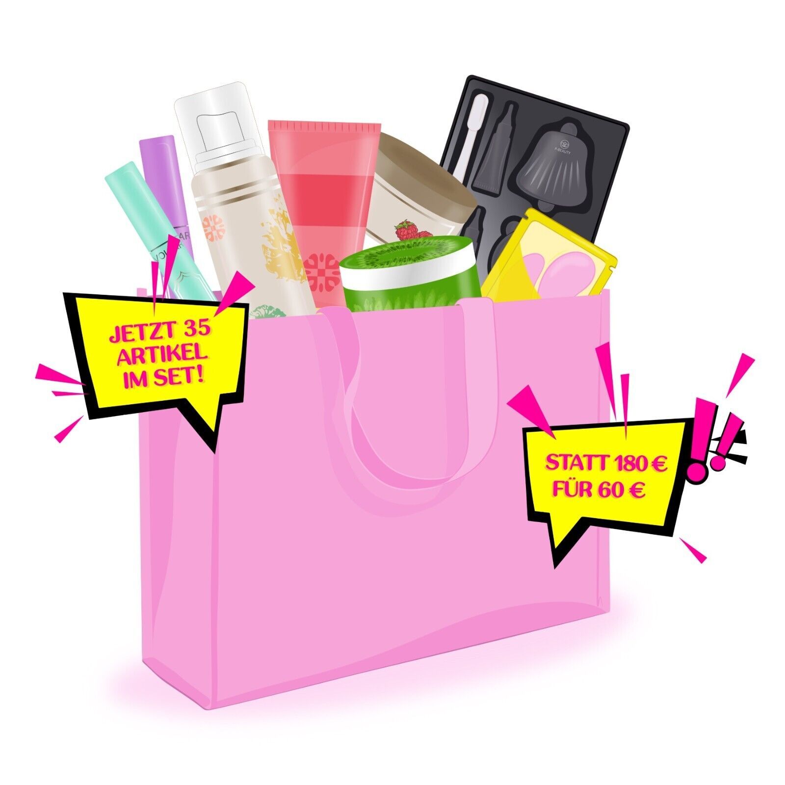 P-Beauty Geschenkbox Beautybox Damen für Körperpflege