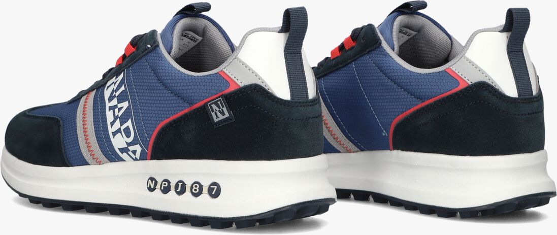 NAPAPIJRI blauwe napapijri lage sneakers slate