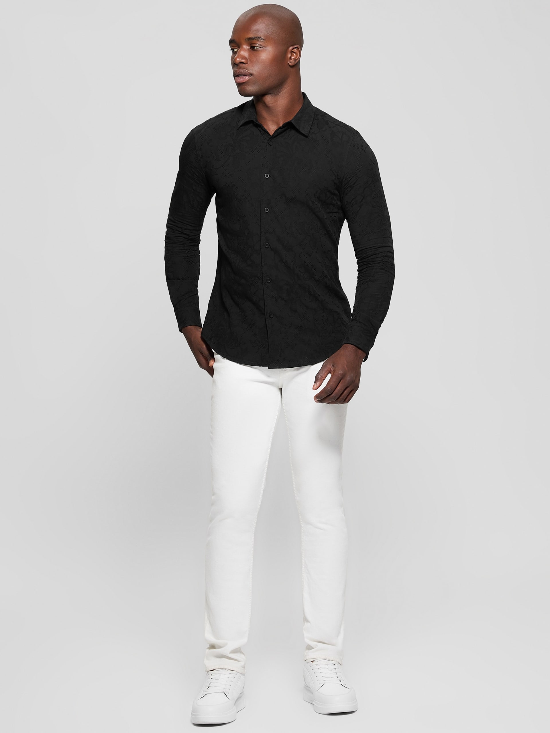 Camisa Davis Jacquard