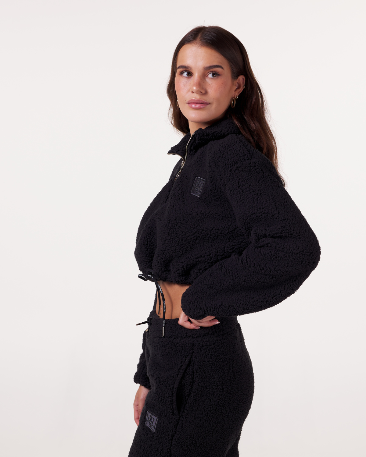Bumpro Soft Teddy 1\2 Zip Black