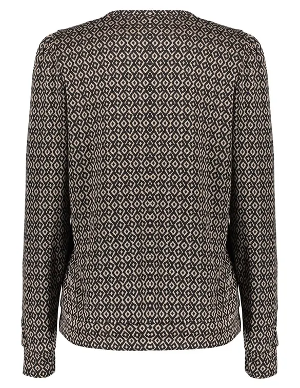 Geisha T-shirt jacquard 42525-70