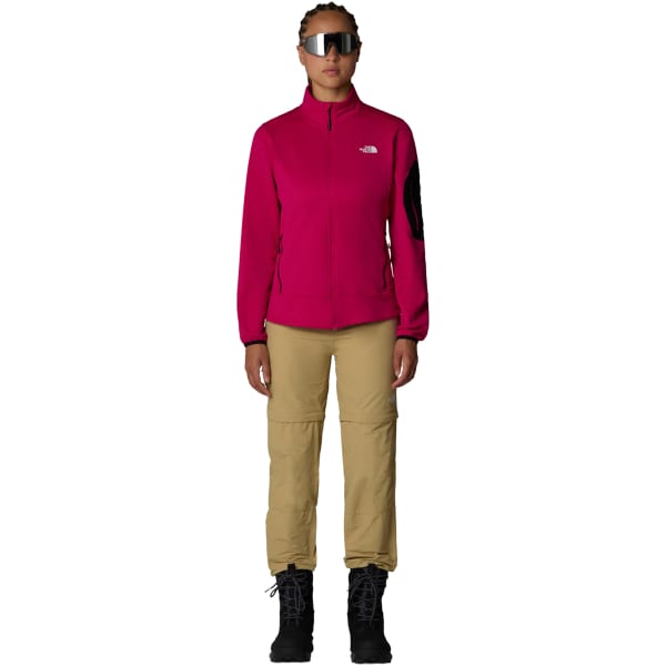 Veste polaire randonnée THE NORTH FACE W MISTYESCAPE FLEECE PINK PRIMROSE/TNF BLACK