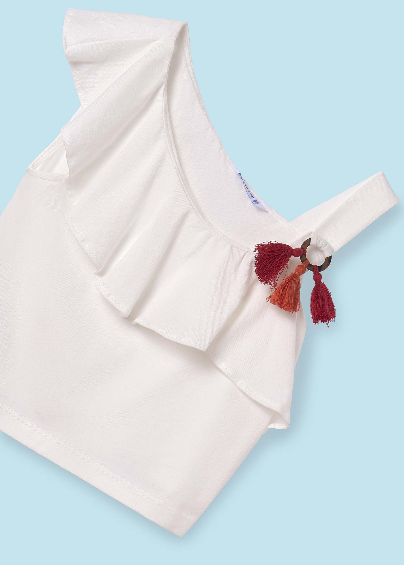 Conjunto de algodão de alta qualidade com duas peças para meninas.