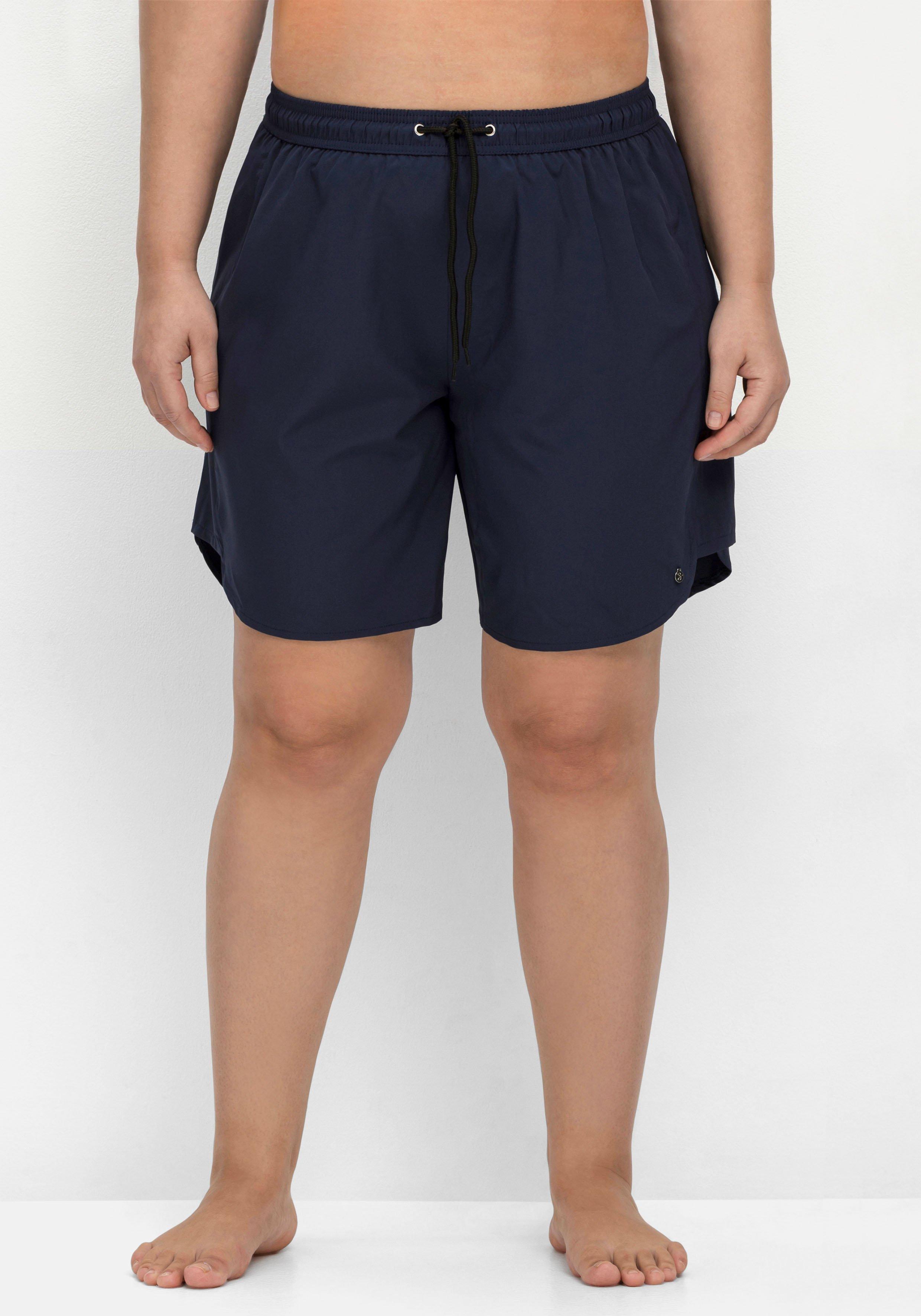 Badehose mit Bindeband, seitlich abgerundet