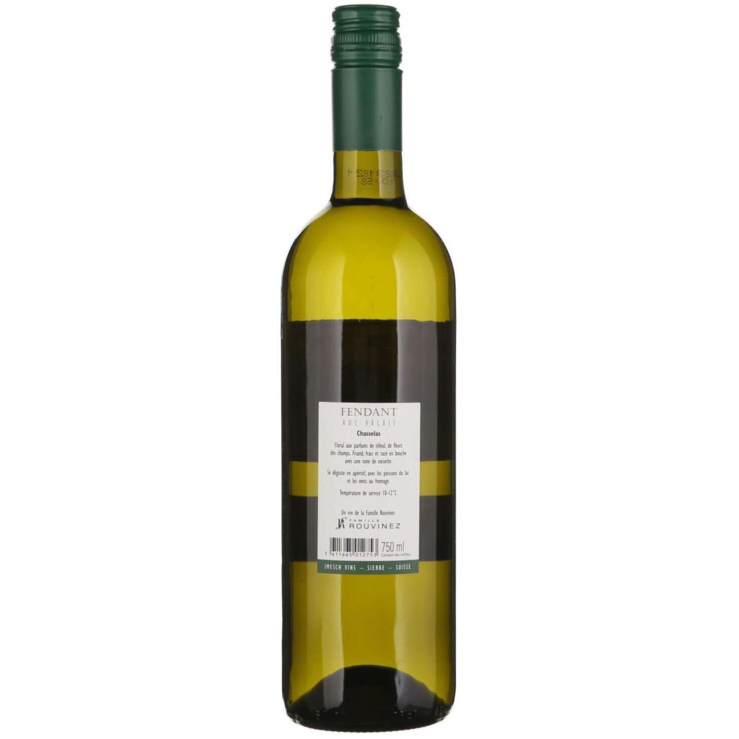 Valais AOC Fendant Le Soleil de Sierre Caves Imesch -75cl