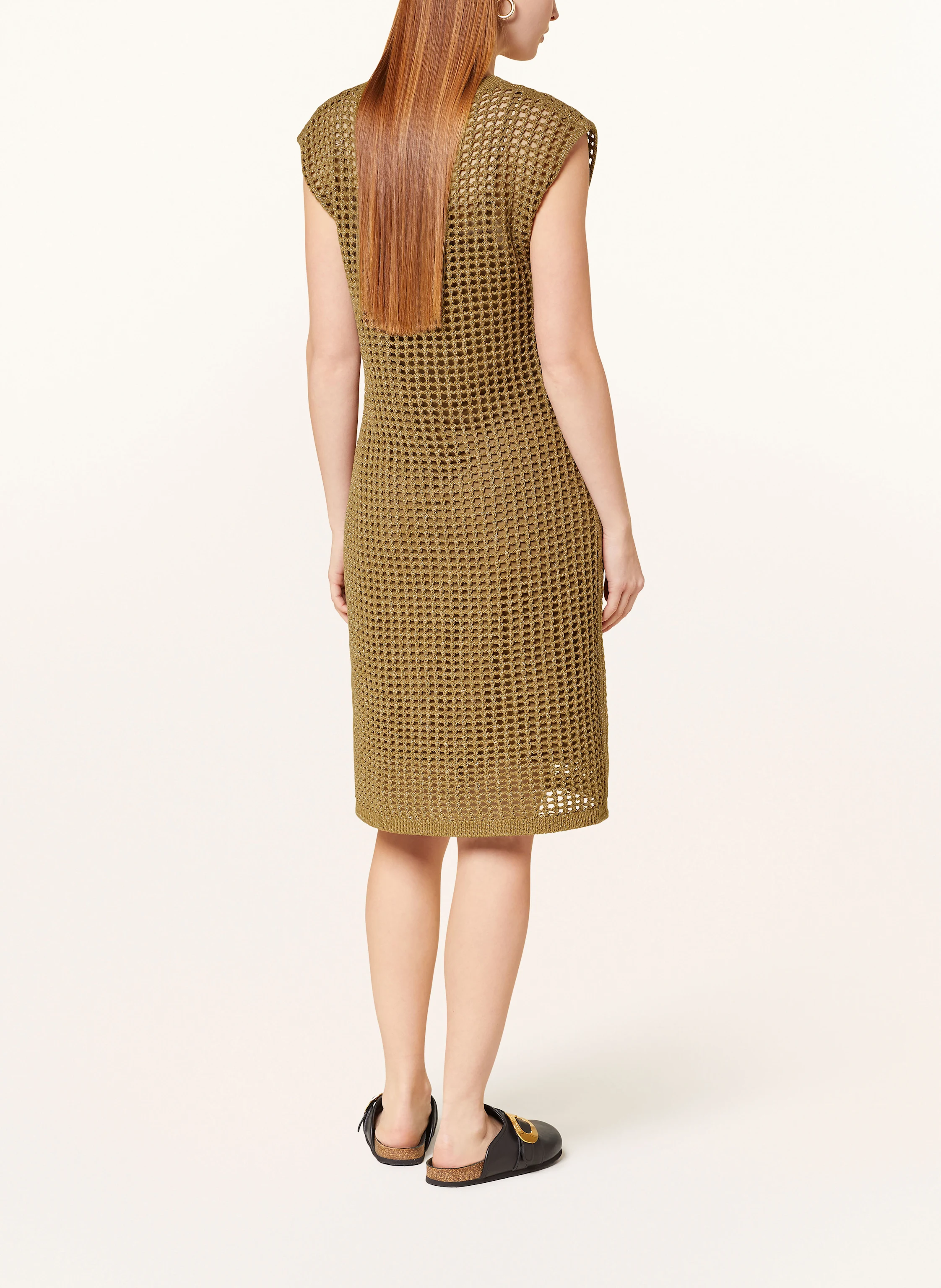 darling harbour Strickkleid mit Glitzergarn