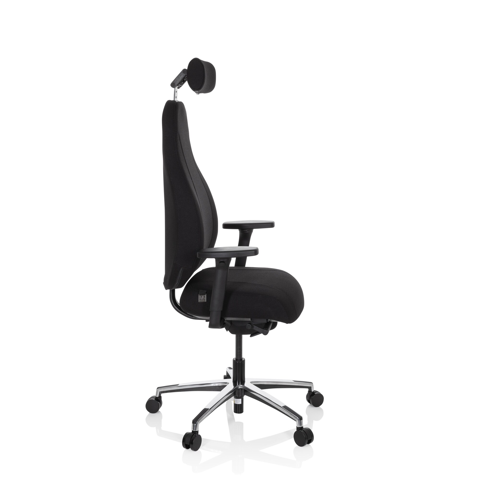 High End Bürostuhl RESISTIO Stoff mit Armlehnen (höhenverstellbar) hjh OFFICE