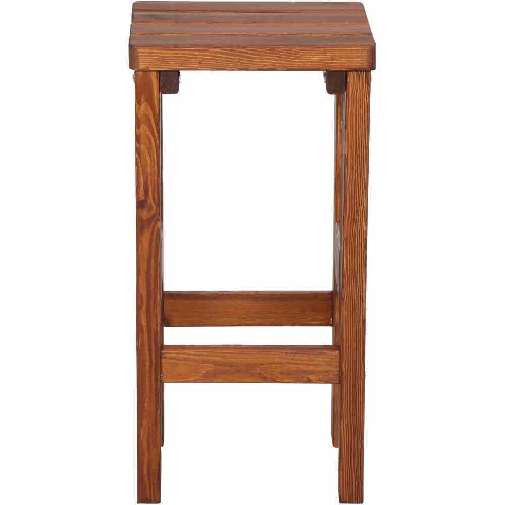 Barhocker TESSIN - braun - Kiefernholz
