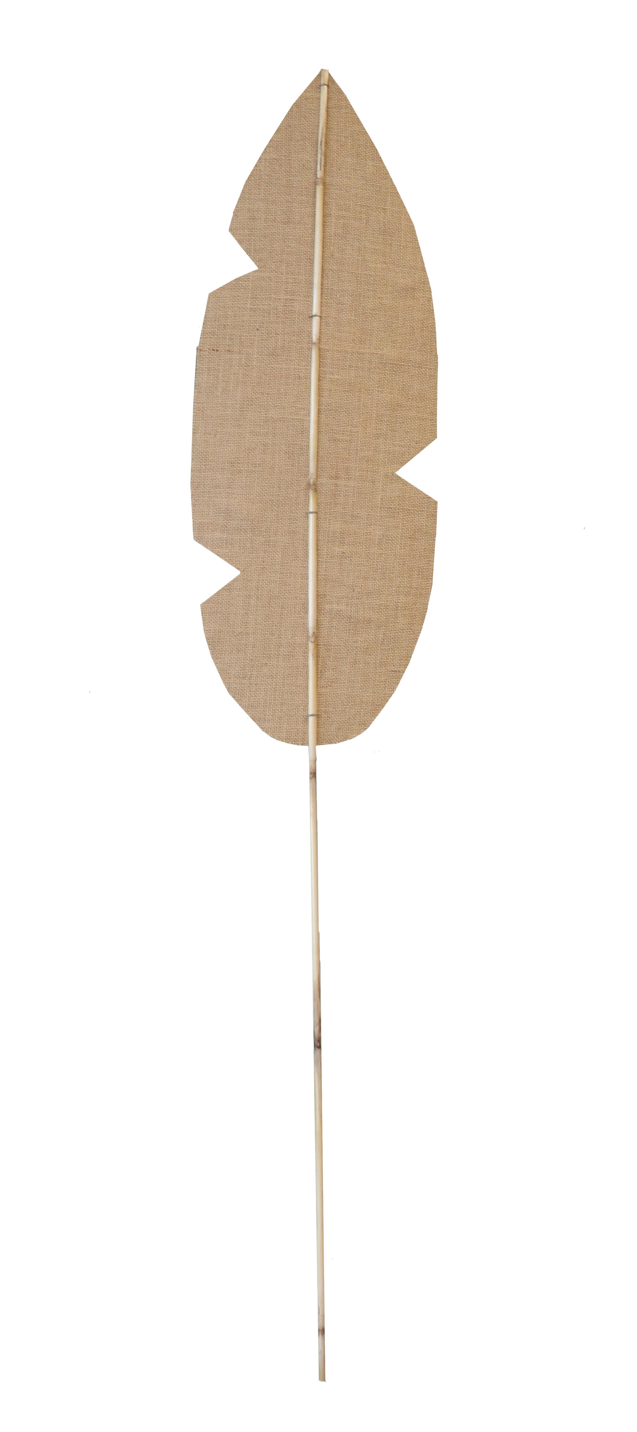 PALME TOILE JUTE H.155CM COLORIS NATUREL
