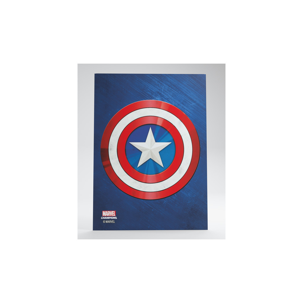 Gamegenic - Marvel Champions Art Sleeves - Captain America