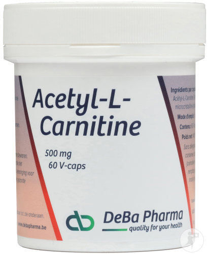 Deba Acetyl-L-Carnitine 500mg Capsules 60