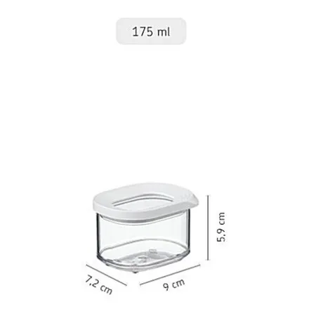 Mepal Vorratsdose Modula Mini 175 ml - weiß
