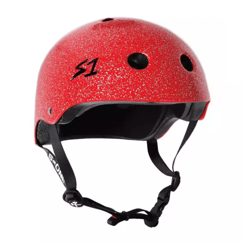 Casque S-ONE Lifer Red glitter