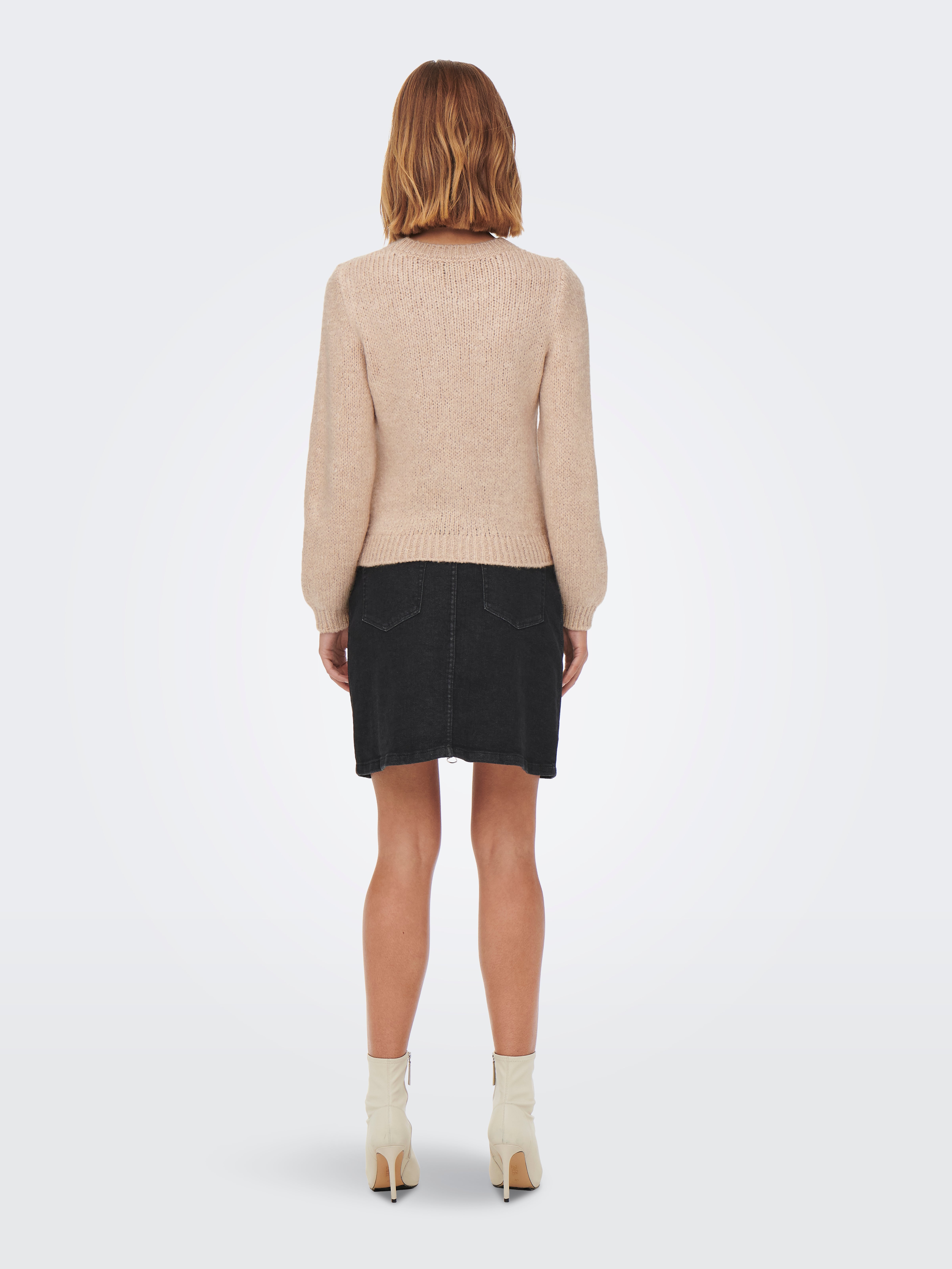 JDYDINEA Strickpullover Tapioca