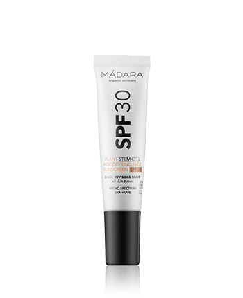MÁDARA Sun Plant Stem Cell Age-Defying Face Sunscreen SPF 30 Invisible Nude 10ml