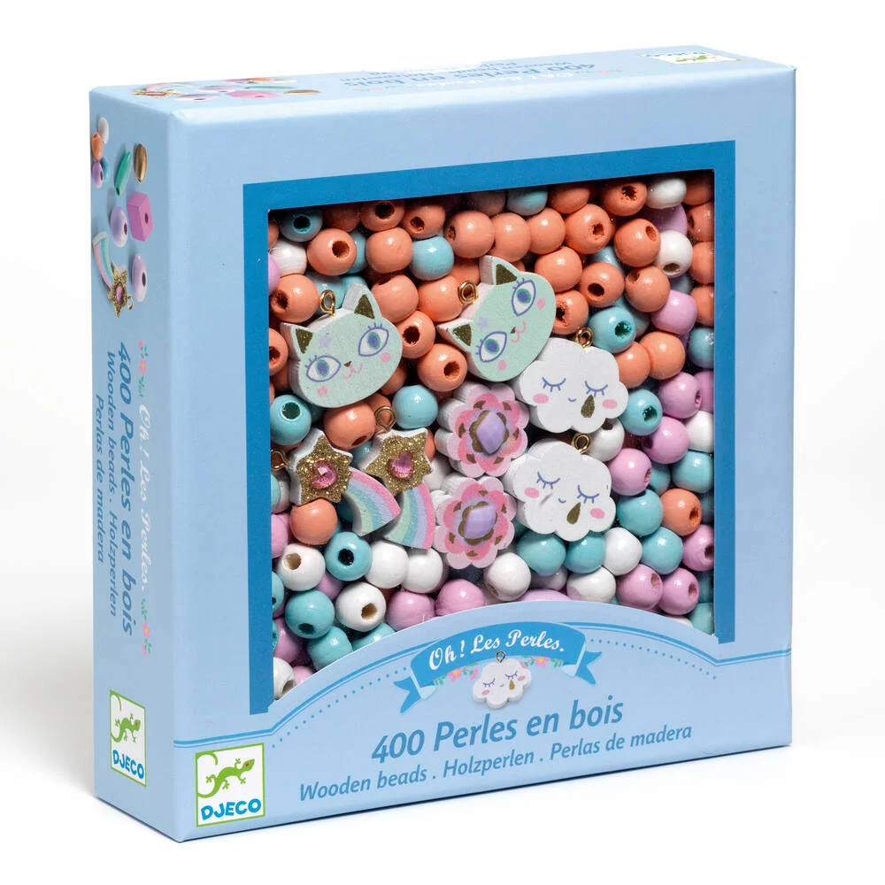 PERLES BOIS - ARC-EN-CIEL