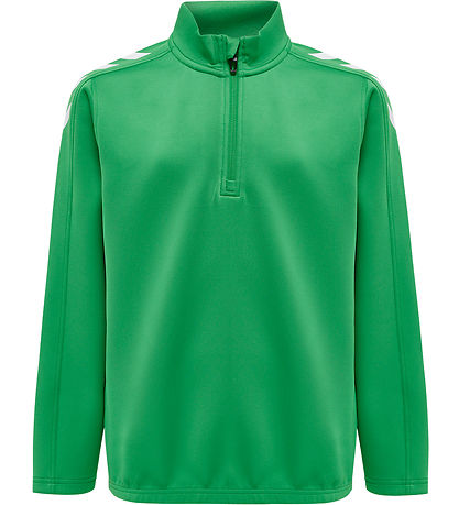 Hummel Bluse - HmlCore XK Half Zip Poly - Jelly Bean