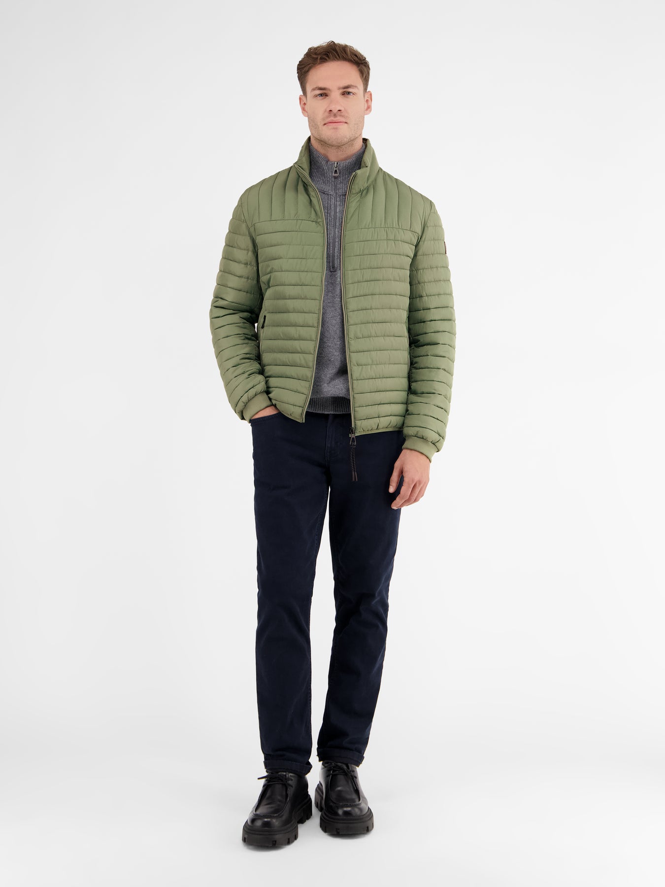 Leichter Herren Steppblouson