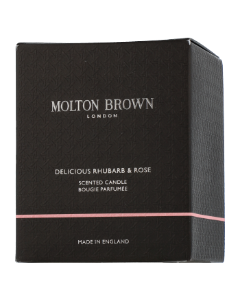 Molton Brown Delicious Rhubarb & Rose Single Wick Candle 190g