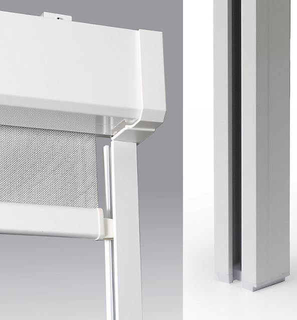 Coulisse pour store extérieur blanc 195 cm Protecta