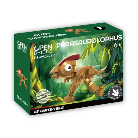 Open Bricks Dinosaurier Parasaurolophs