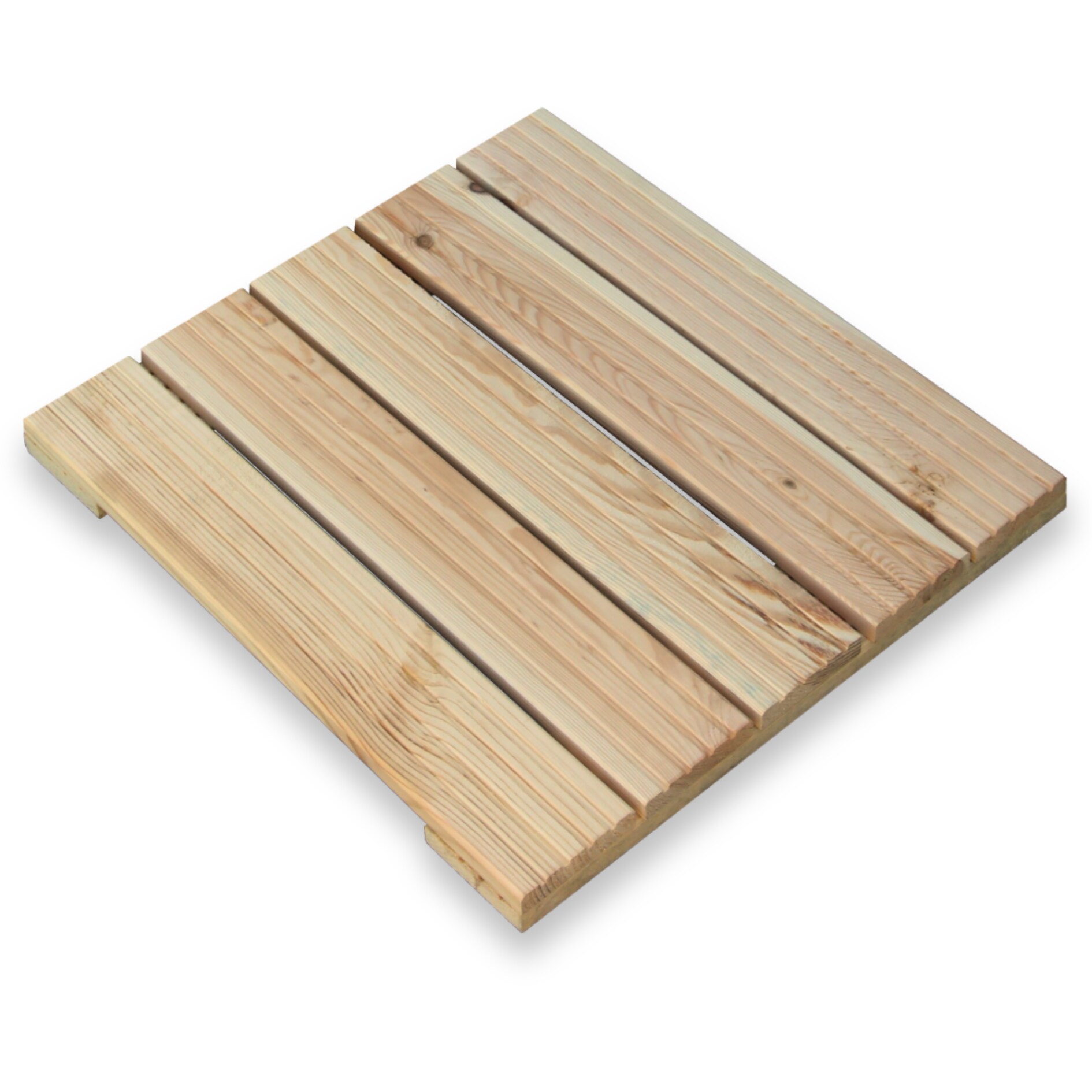 holz4home® Holzfliese aus Kiefernholz | 47.5 x 47.5 cm