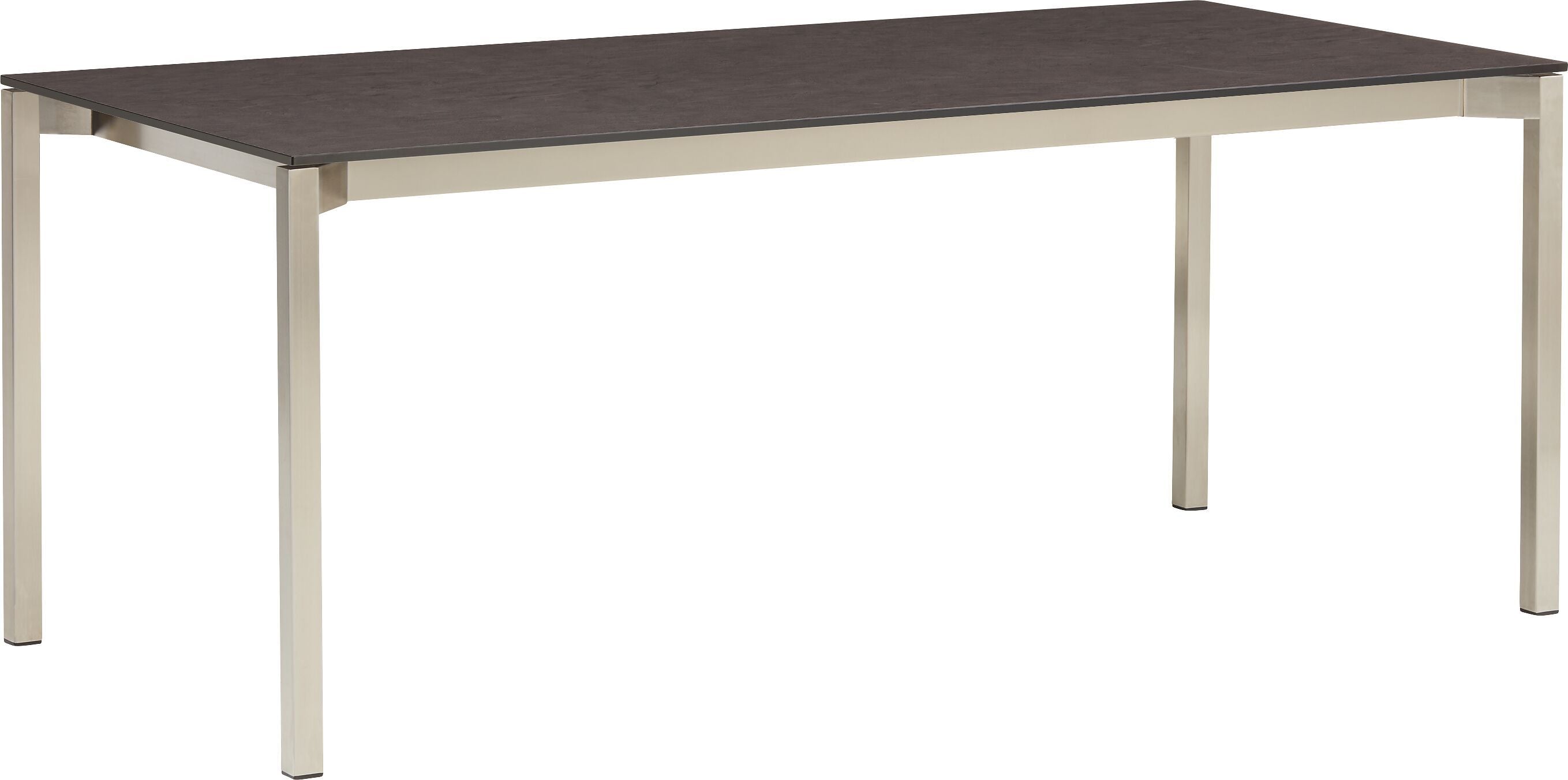 MALO Gartentisch - Mondgrau / B: 220.0 cm x T: 90.0 cm x H: 75.0 cm