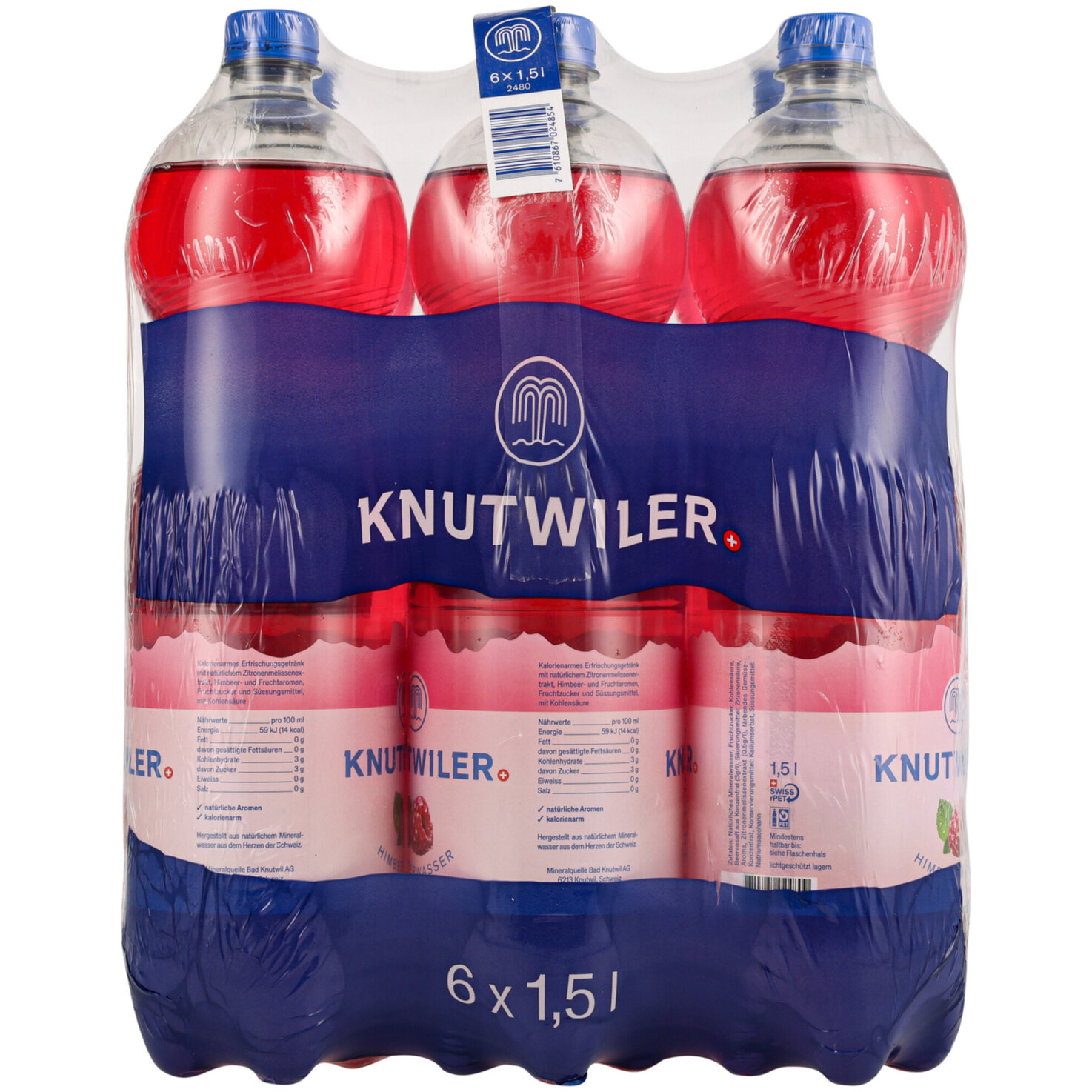 Knutwiler Redline Himbeer & Melisse 6x1,5l