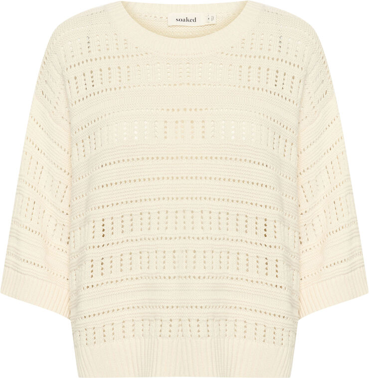 Soaked in Luxury SLRava Rinna Pullover Pearled ivory
