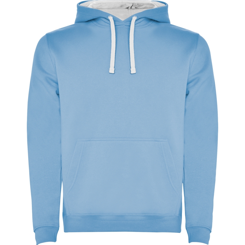 Roly R1067 - URBAN Sweat à Capuche Bicolore avec Poche
