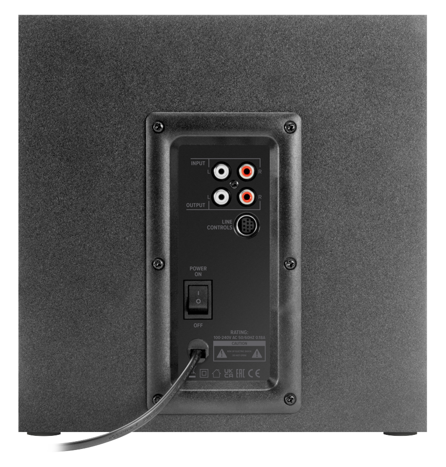 Speedlink - GRAVITY LT 2.1 Subwoofer System, black